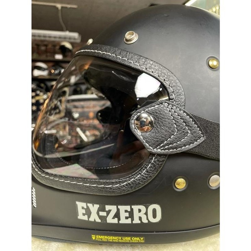 SHOEI EX-ZERO 専用設計 ゴーグル 透明 クリアシールド - セキュリティ