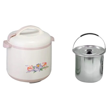 GOLDEN FIRE 火牌 IH爐可用鍋 不鏽鋼燜燒鍋 CL-888A 5.0L 粉紅色  1個  20.3cm