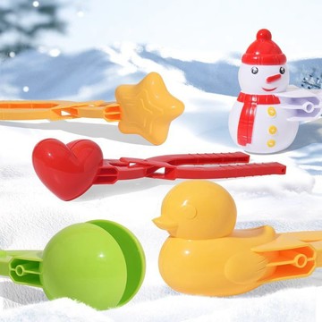 上新🔥雪人夾 雪球夾 雪人造型夾 冬季玩具 戶外玩具 雪球夾子玩具神器夾下雪玩雪工具冬天模具堆雪人雪地造型玩沙