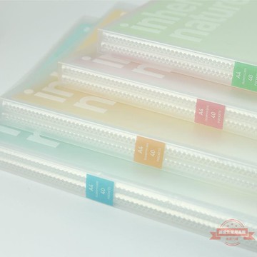 獎狀收納冊｜熱銷10萬+吉言插頁透明小清新文件夾學生用試卷海報