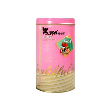 Healthful 黑師傅 捲心酥 甜心莓菓口味 家庭號  400g  1罐