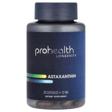 ProHealth Longevity, 蝦青素，12 毫克，30 粒膠囊