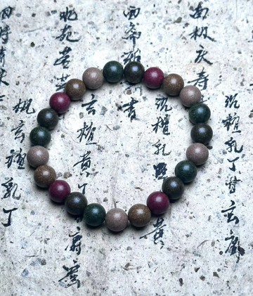 【中藥合香珠】五行能量天然合香手串/手持