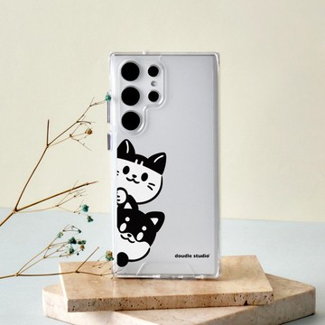 doudle studio Say-Hello防摔透明SAMSUNG手機殼