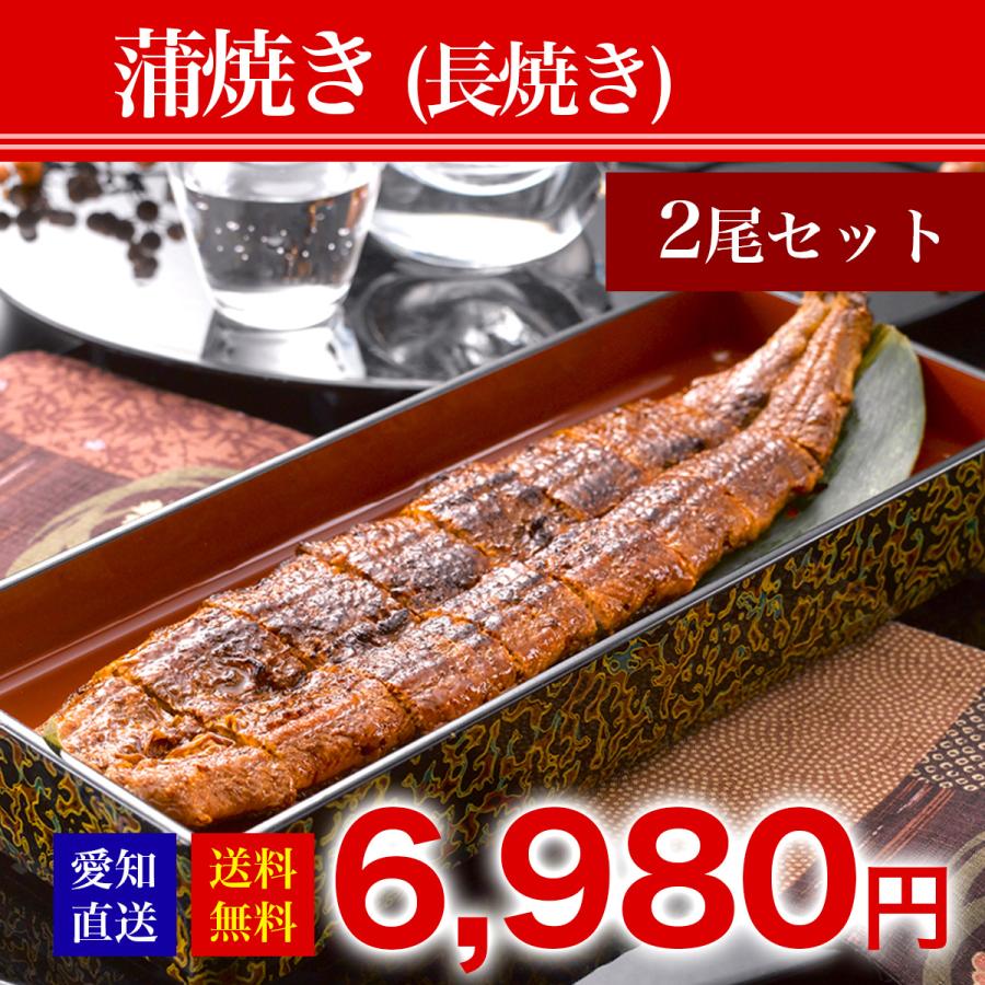 愛知県産特選うなぎ蒲焼き（長焼）2尾セット 土用の丑の日　2023　ギフト　国産　 ウナギ 鰻 お取り寄せ 人気　お祝　お歳暮　お中元