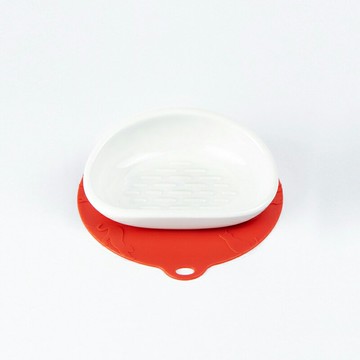 《HARIO》長毛貓專用磁碗 紅色墊 30ml(PTS-NYL-R)