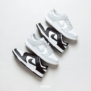 NIKE DUNK LOW 白黑 熊貓 白灰 男鞋 低筒 復古休閒鞋【DD1391-100】【DD1391-103】