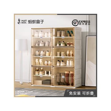 簡易鞋盒子家用鞋柜新款2025爆款簡約現代經濟型門口多層收納鞋柜