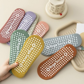 【𝐔.𝐉.𝐉】現貨✨簡約瑜珈船襪 瑜珈襪 防滑襪 止滑襪 短襪 棉襪 居家襪 運動襪 普拉提襪 地板襪 室內襪 女襪