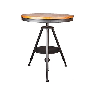 《Chair Empire》Loft風 法國工業風 水管桌 茶几桌 法式鐵藝咖啡桌 做舊圓桌 升降吧台桌