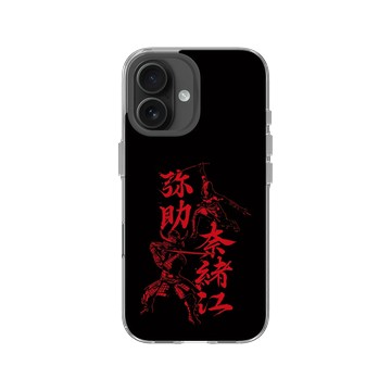 iPhone 16 Clear Case（相機按鈕） 透明 - Assassin's Creed - Assassin's Creed® Shadows - Naoe and Yasuke kanjis