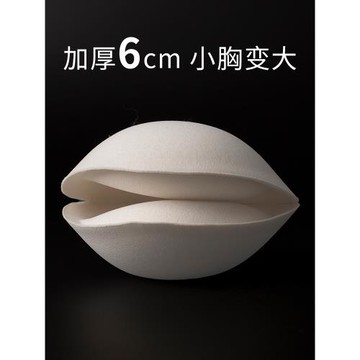 胸墊顯胸大加厚小胸平胸專用運動內衣文胸墊片聚攏胸罩插片6cm