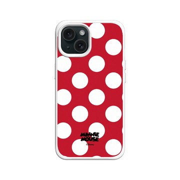 iPhone 15 SolidX 白 - 迪士尼-米奇 Mickey - 米妮衣服