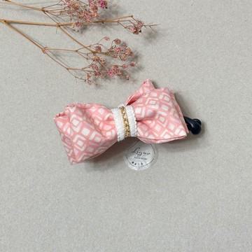 妃粉幾何 | 雙層結相交夾 | 香蕉夾