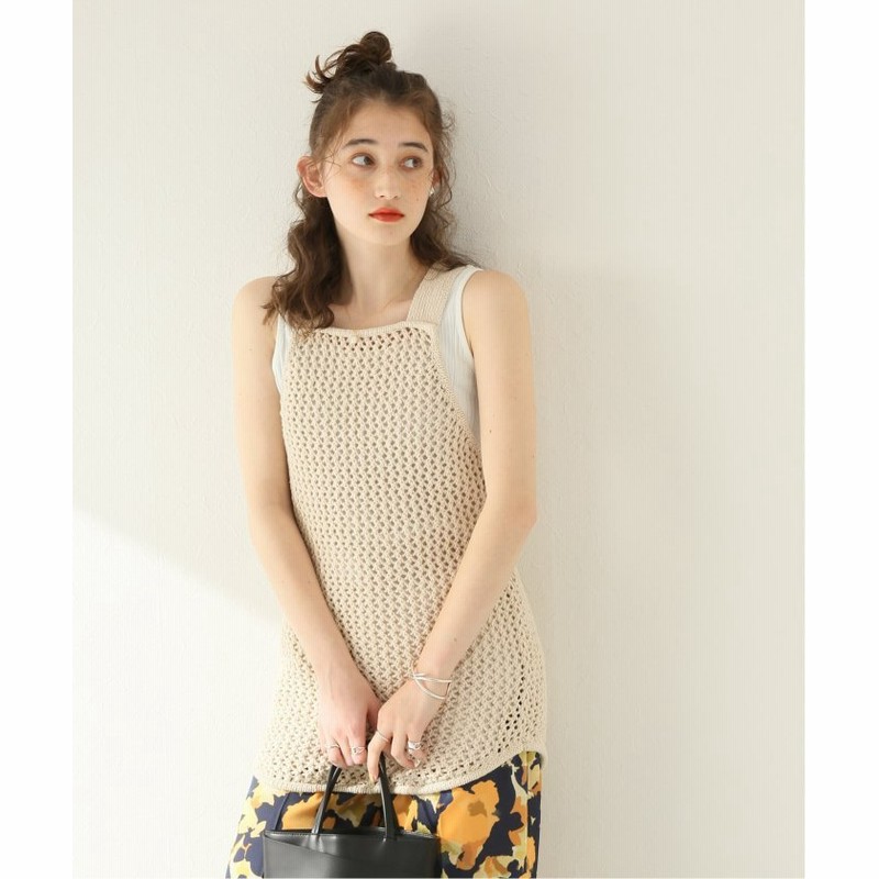 Journal Standard ジャーナルスタンダード Clane クラネ メッシュロングタンクトップ レディース ナチュラル 通販 Lineポイント最大1 0 Get Lineショッピング