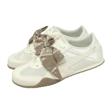 [ACS] Puma 休閒鞋 Bella UT Bloom Wns 女鞋 米白 復古 緞帶 蝴蝶結 410084-01
