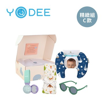 YODEE優迪 暖心祝福滿月禮盒-精緻組C款(附祝福卡片)