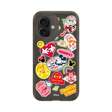 iPhone 16 AirX 本質黑 - 迪士尼-米奇 Mickey - 迪士尼米奇系列 - 貼紙風格