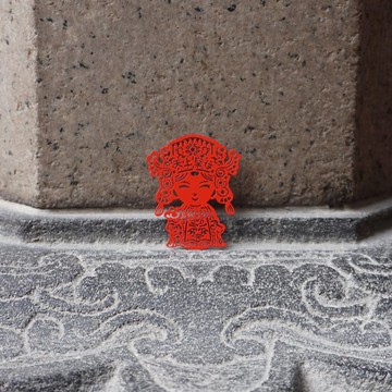 麥麥大節慶-天上聖母 金屬書籤-紅 | 文化節慶 開運祈福 文具送禮