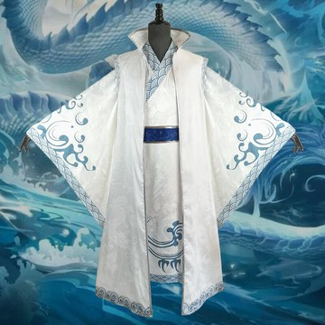 敖丙cos服哪咤魔童降世敖丙cos假發道具龍角【下單3天發貨】