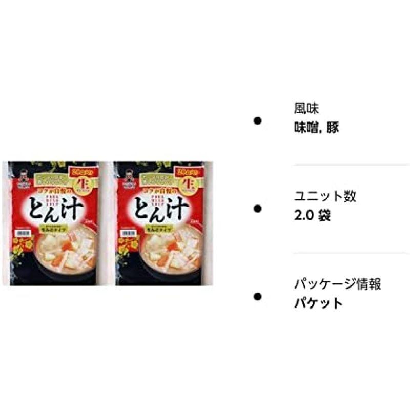 神州一味噌 とん汁 生みそタイプ 20食×2セット