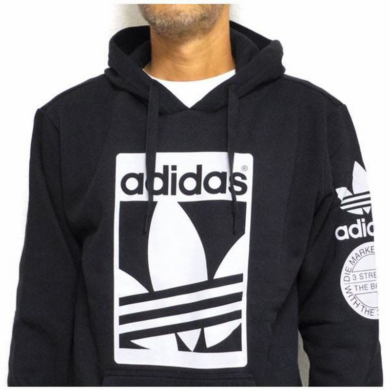 Adidas street graphic clearance hoodie