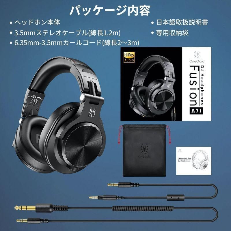 ラッピング ※ 密閉型 ヘッドホン HD75 有線 遮音 マイク付 Eono