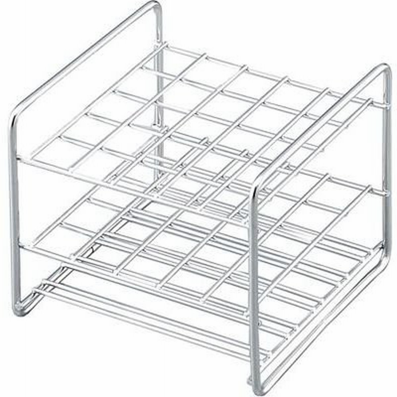 品質が 三和化研工業 ステンレス製試験管立 φ15mm 5×10配列 SS15-50