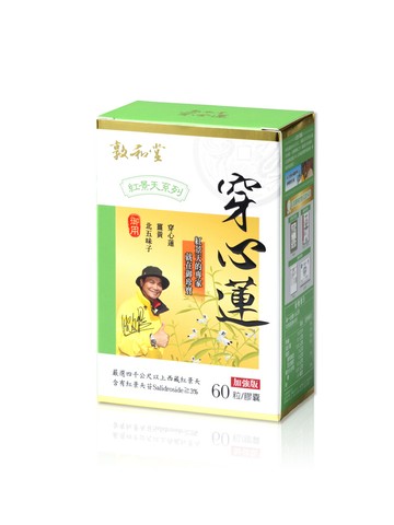 敦和堂 穿心蓮紅景天複方膠囊 60粒草本平衡降火氣現代人日常調理必備