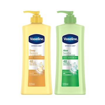 Vaseline凡士林 潤膚露(深層修護/蘆薈舒緩) 320ml