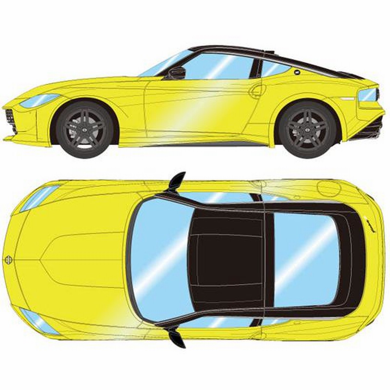 1/43 日産 フェアレディZ イカヅチイエロー 1/43 日産 フェアレディZ (RZ34) 2023 (JP) イカヅチイエロー