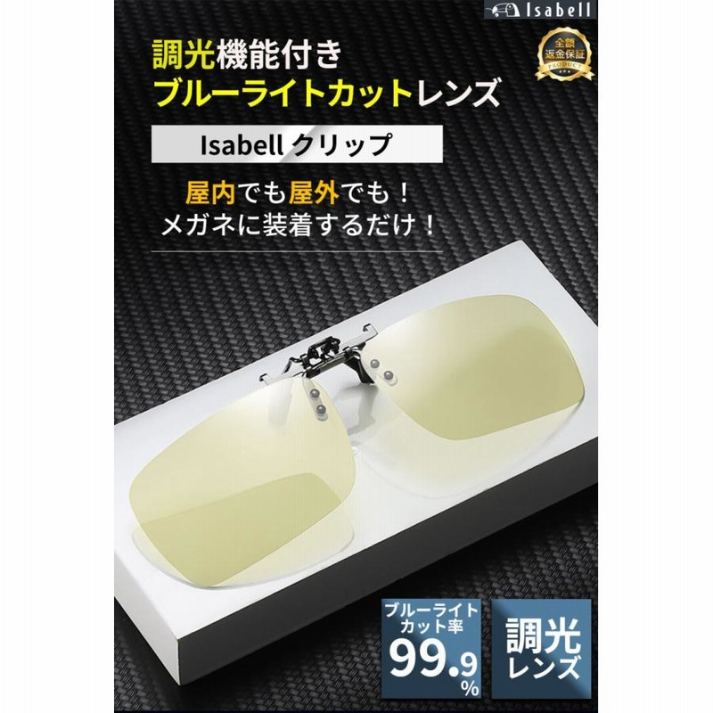 未使用眼鏡グリン光沢ブルーカット入り真ん中上高いレンズ使用見