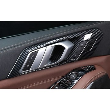 ~歐力斯~寶馬 BMW 19-24年 G05 X5 內門碗 內門拉手 內把手框 內門把手框 碳纖維紋