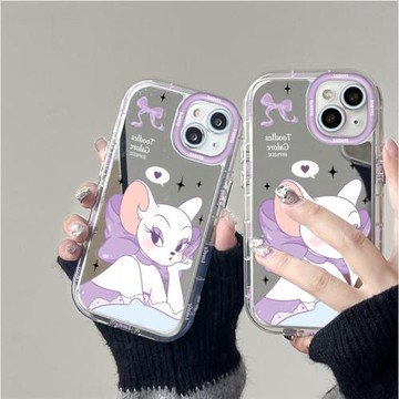 新款蘋果16/14promax情侶手機殼15PLUS湯姆貓13/12PRO夢中情貓11全包防摔軟殼XR小眾高級感7不會撞殼8適用于