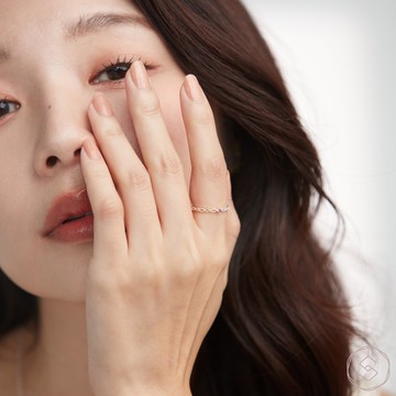 (絕版) 繆思MUSE | 紫水晶 S925純銀 | 鏤空蕾絲戒