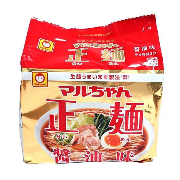 ★まとめ買い★　マルチャン正麺　醤油味　５食Ｐ　×6個