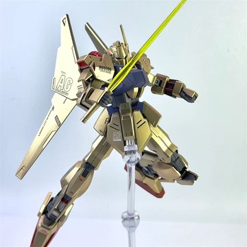🌟小象優選🌟jms闆噴香檳金新生百式戰士WMH國産機甲拚裝模型HG 1：144帶水貼支架