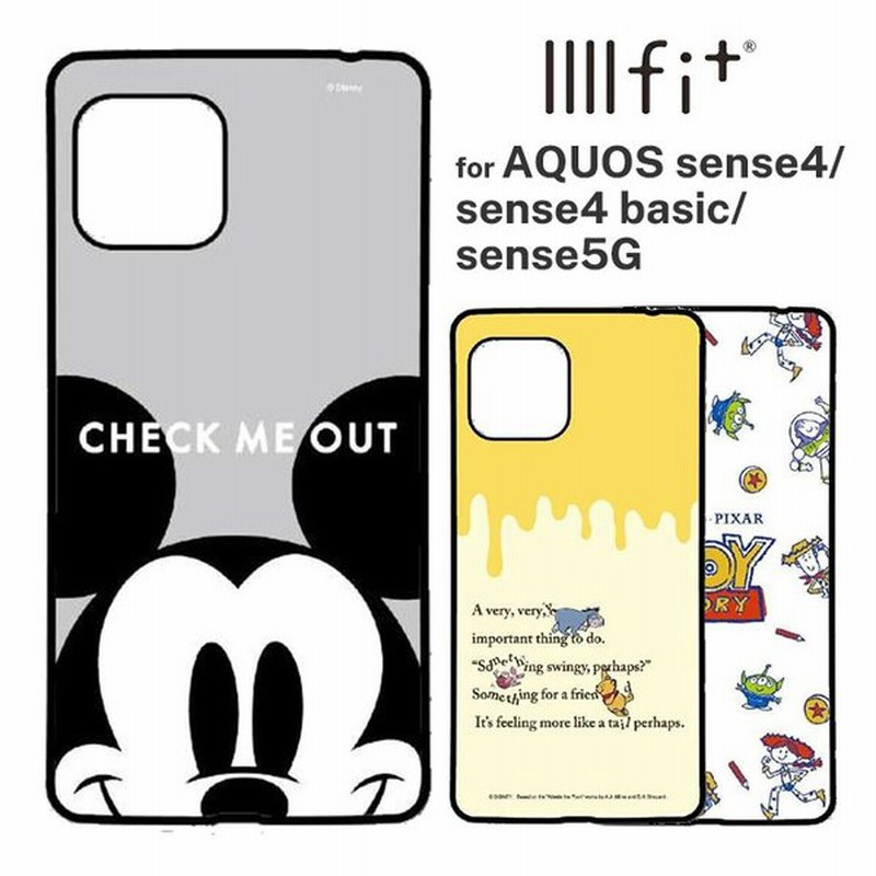 Aquos Sense4 Sense4 Basic Sense5g ケース ディズニー ミッキーマウス くまのプーさん トイストーリー Iiiifit 耐衝撃 カバー 可愛い かわいい おしゃれ キャラ 通販 Lineポイント最大0 5 Get Lineショッピング