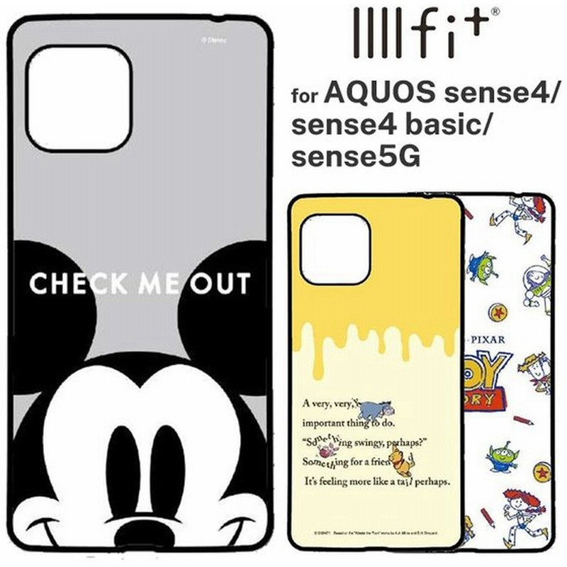 Aquos Sense4 Sense4 Basic Sense5g ケース ディズニー ミッキーマウス くまのプーさん トイストーリー Iiiifit 耐衝撃 カバー 可愛い かわいい おしゃれ キャラ 通販 Lineポイント最大0 5 Get Lineショッピング