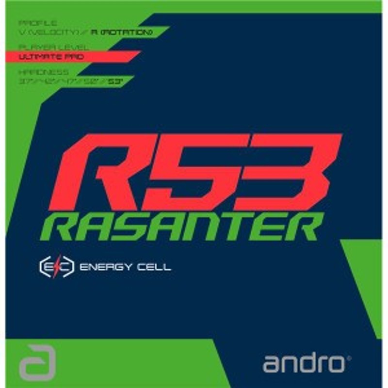 andro（アンドロ） テンションラバー RASANTER R53 ラザンター アール