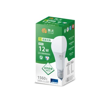 【節能】舞光LED 12W 燈泡-自然光 H04-LED-E2712N-EG