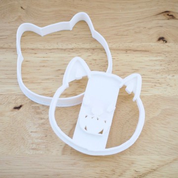 柴犬臉餅乾型柴犬憤怒柴犬臉