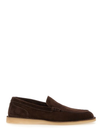 dolce & gabbana suede loafer