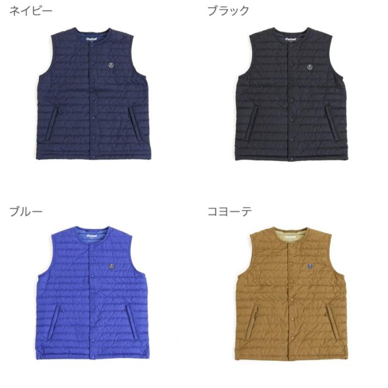 オーシバル ORCIVAL インナーダウンベスト INNER DOWN VEST RC-8086DPT