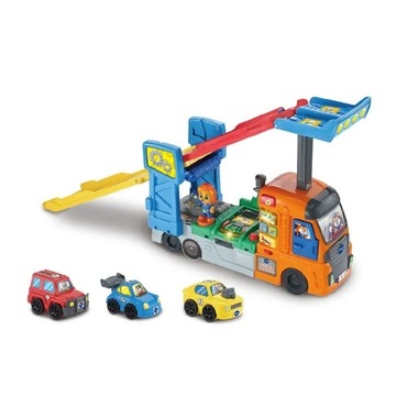 Vtech 嘟嘟車系列-3合1變形運輸車站組(超人氣3合1變形車站) 生日禮物 聖誕禮物