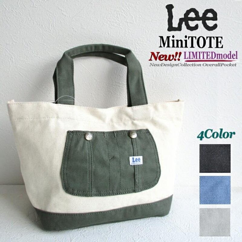 Lee リー カバーオールポケット トート バッグ MINI TOTE BAG