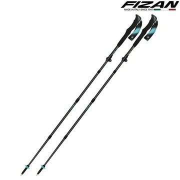FIZAN 義大利 ULTRAX 碳纖維折疊杖 FZS25.8101.BLU 冰湖藍 成對販售