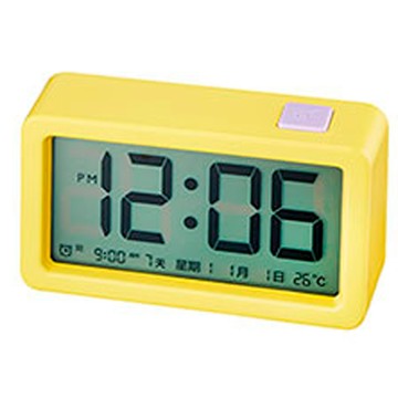 KINYO 繽紛馬卡龍 LCD電子鐘