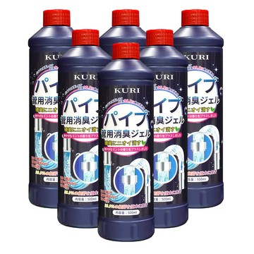 KURI 管道疏通除臭劑500ml(6入組/水管疏通劑 通水管 通樂水管)