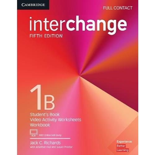 Interchange 5th Edition Level 1Full Contact B with Online Self-Study